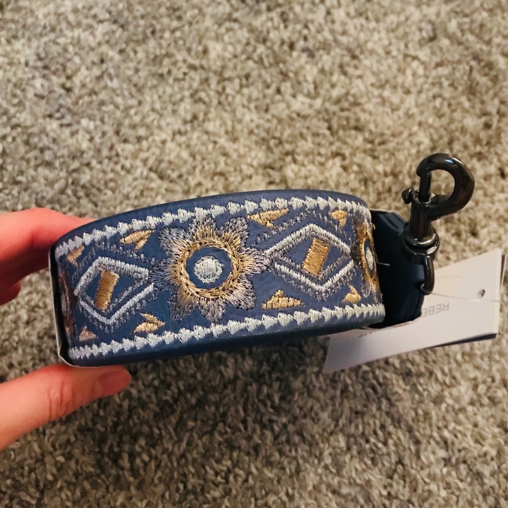 Rebecca Minkoff Stitched Guitar Strap